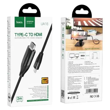 Кабель Type-C на HDMI “UA16”