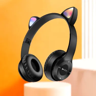 БЕПУЛ Доставка, Новые Детские наушники с ушками Cat Ear. кошачьи ушки