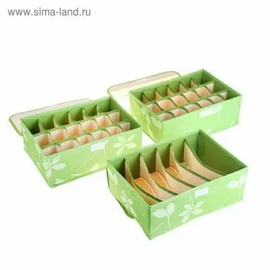 Ич кийм учун каропкалар 3таси бирда
