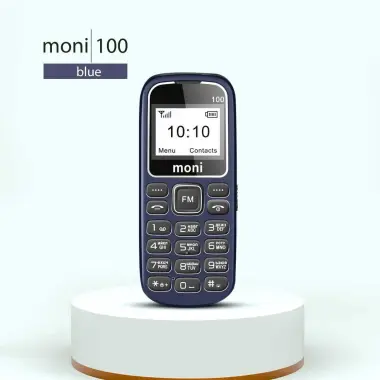 Телефон MONI 100 grey/dark blue