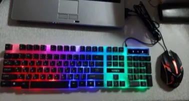 Gaming go Игровая клавиатура и мишка очень удобно нажимать красиво