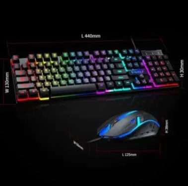 Gaming go Игровая клавиатура и мишка очень удобно нажимать красиво