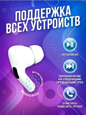 Наушники безпроводные ПРО