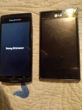 Sony Ericsson и LG в хорошем состоянии, требуется прошивка