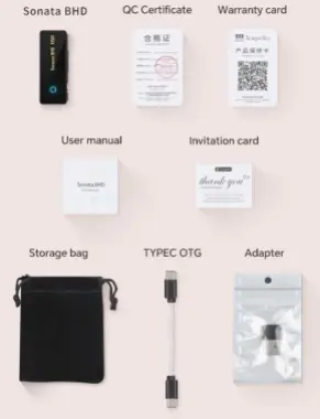 Новинка 2024 запечатанный ЦАП для телефонов TempoTec Sonata BHD DSD