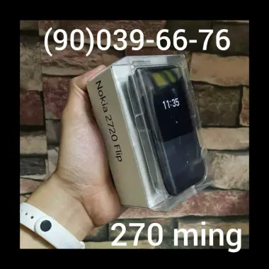 Nokia 2720 flip, Dostavka, Kafolat, Gsm, (Mutloq yengi)