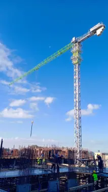 Башенный кран Zoomlion, грузоподъемность 12 тн