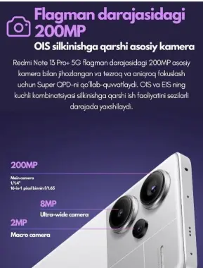 Redmi 13 pro plus. Ochilmagan Yengi karobka dokument
