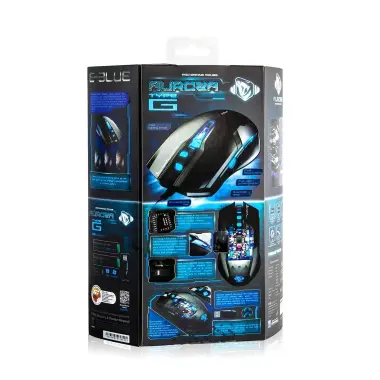 Игровая мышка Коврик синий