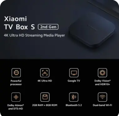 MI BOX S 2023(Тайор Холатда)+доставка+Youtube+Бепул тв Каналлар 5000та