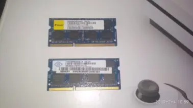 Click.Ноутбучный ОЗУ DDR 3 4gb 12800 в отличном состоянии, без ошибок