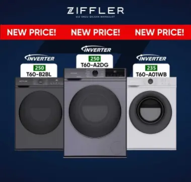 Стиральная машина Зиффлер/Ziffler 6kg Invertor Акция!