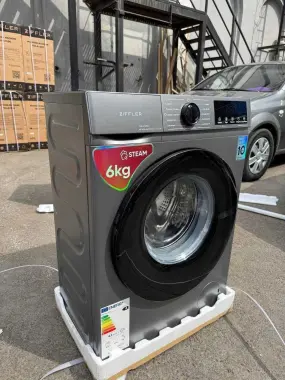 Стиральная машина ZIFFLER inverter 6-8 kg/Функция пара / Доставка