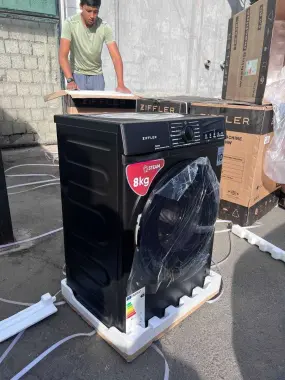 Стиральная машина ZIFFLER inverter 6-8 kg/Функция пара / Доставка