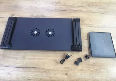 Notebook uchun Podstavka + Kulleri bilan bonus kovrik Dostavka bor