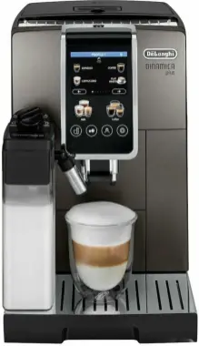 Кофемашина Dinamica Plus ECAM380.95.TB с 2 капучинаторами