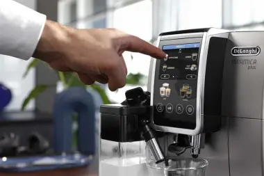 Кофемашина Dinamica Plus ECAM380.95.TB с 2 капучинаторами