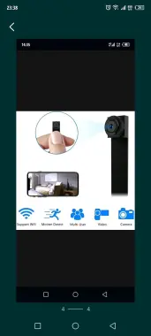 Kamera WiFi 128gb