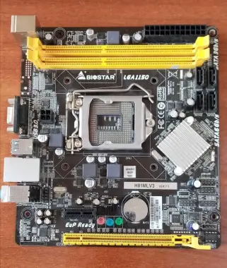 Biostar H81, LGA 1150, Intel core i3/core i5/core i7/G3