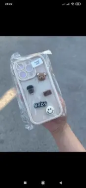 Новый белый чехол для iPhone 14 pro