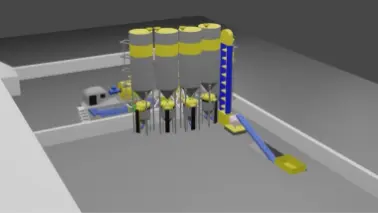 Продаётся автоматизированный завод по производству сухих смесей