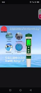 Измеритель воды PH 10 в1