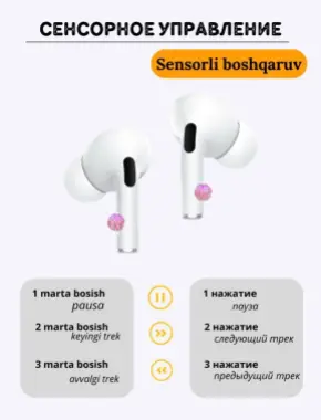 Pods Pro 2 Yangi xolatda Xammasi originaldaka ishlidi ichidigilayam