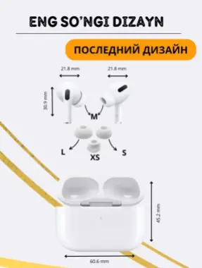 Pods Pro 2 Yangi xolatda Xammasi originaldaka ishlidi ichidigilayam