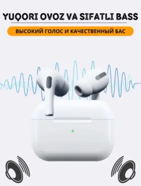 Pods Pro 2 Yangi xolatda Xammasi originaldaka ishlidi ichidigilayam
