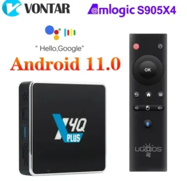 ️ СКИДКА Смарт приставка.Ugoos X4Q pro.андроид11.+прошивка 5000 канал