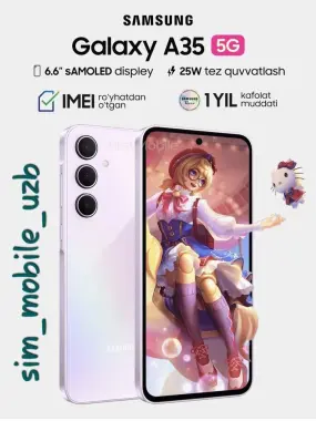 Samsung Galaxy A35 5G 2024 New Super Skidka+Garantiya+Dastavka