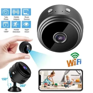 Wi Fi simsiz mini Kamera, xavfsizligingiz garovi