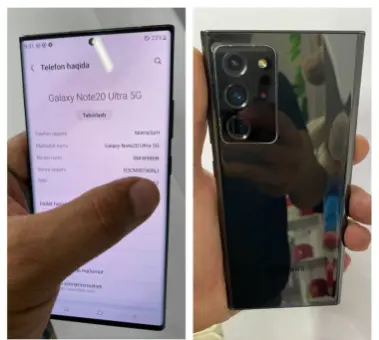 Samsung Note 20ultra Obmen S21ultra S22ultra S23ultra 2 simlik kerak