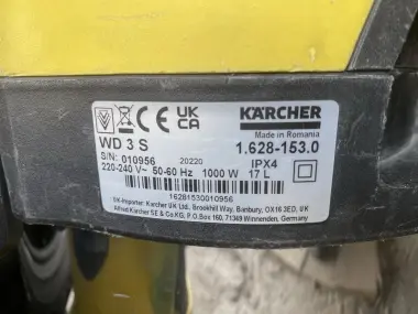 Karcher WD 3S и WD 2 пылесосы оригинал