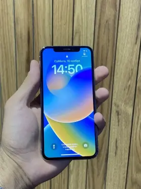 Iphone X 64gb zor holatda