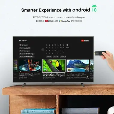 SmartBox Mecool KD1 android10.Youtube+Bepul Kanallar 5000ta.m.u
