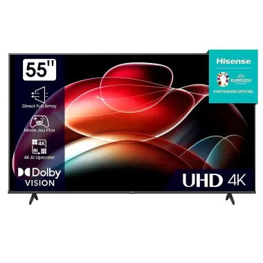 Телевизоры Hisense в большом ассортименте SMART 4K VIDDA