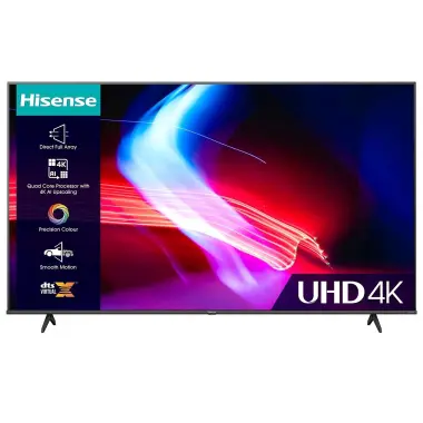 Телевизоры Hisense в большом ассортименте SMART 4K VIDDA