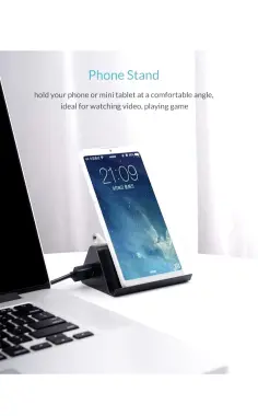 Многофункциональный USB-хаб ORICO с подставкой для телефона