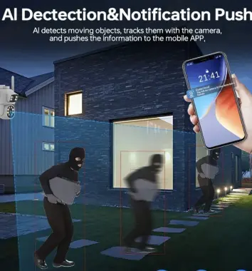 Уличная двойная камера wi-fi